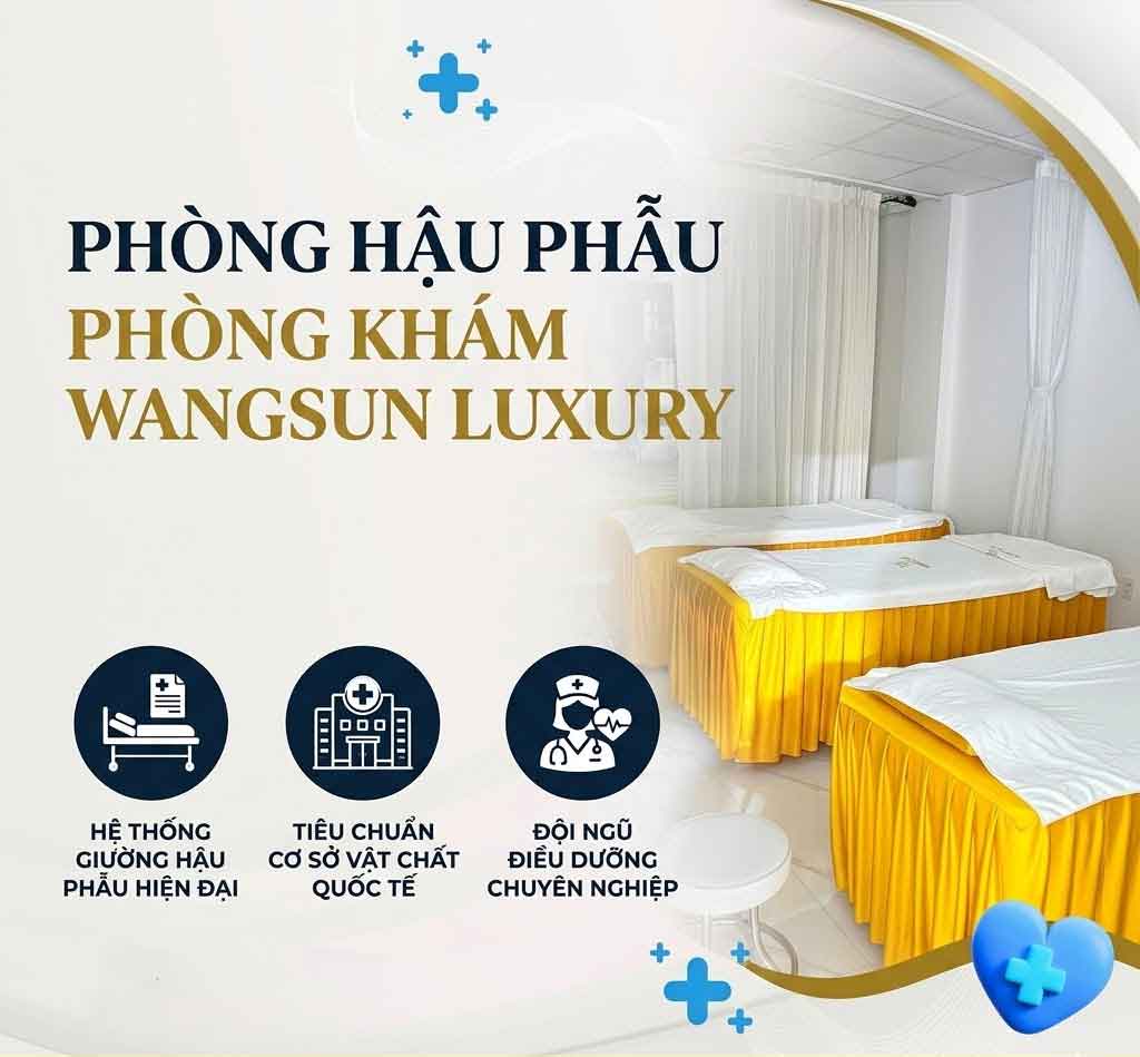 Phòng hậu phẫu phòng khám Wangsun Luxury